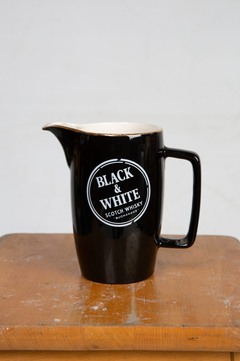Black & White Whisky Jug [w040]