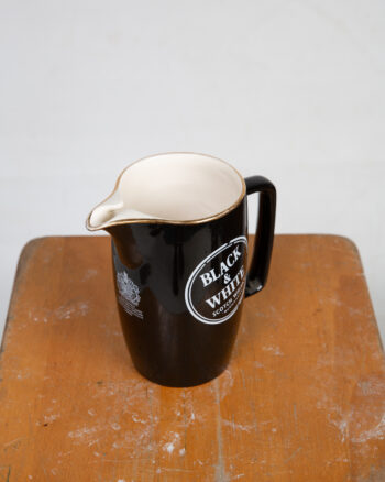 Black & White Whisky Jug [w040]