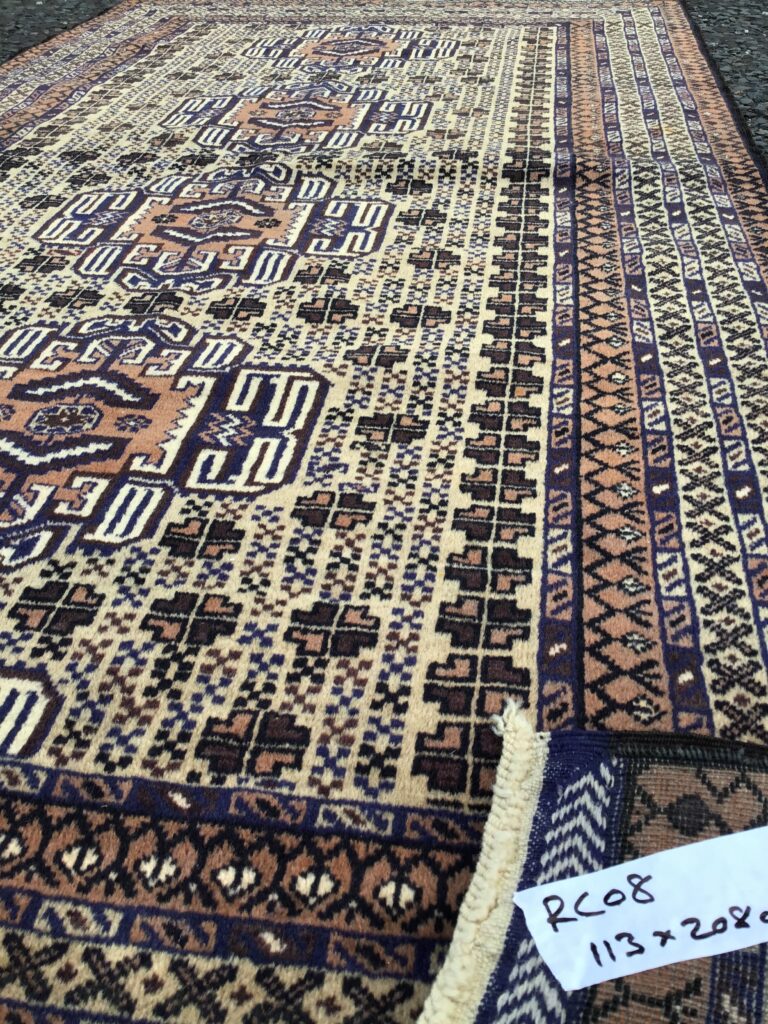 Fine-woven Afghan Rug [RC08]