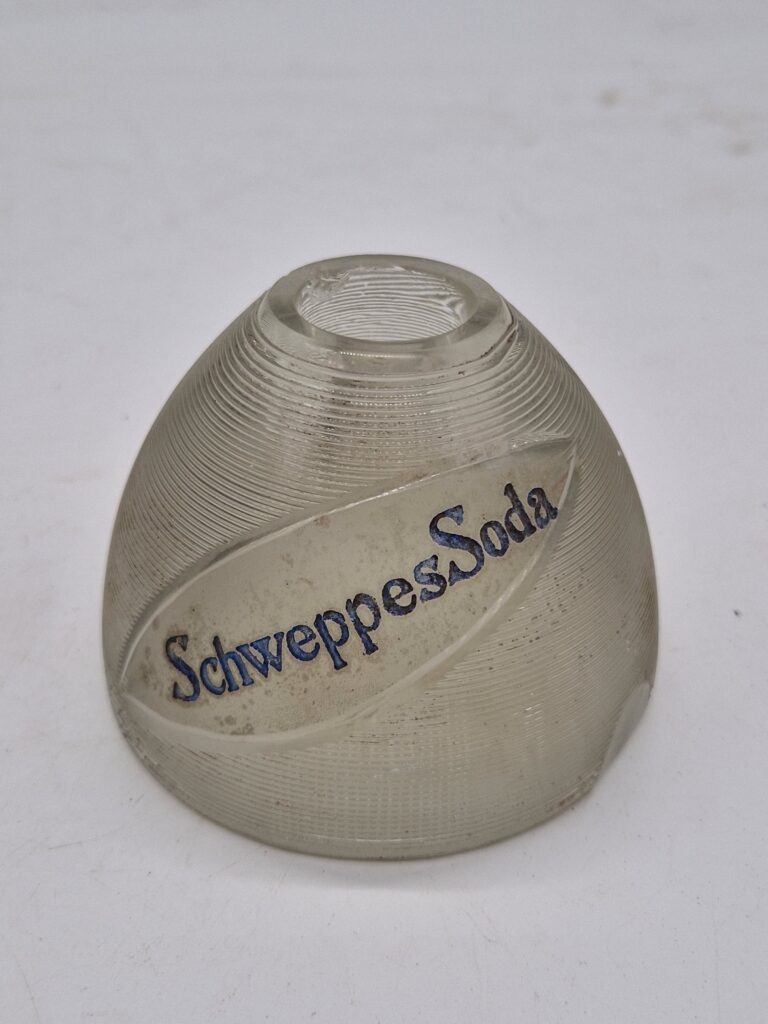Schweppes Glass Match Striker [w102]