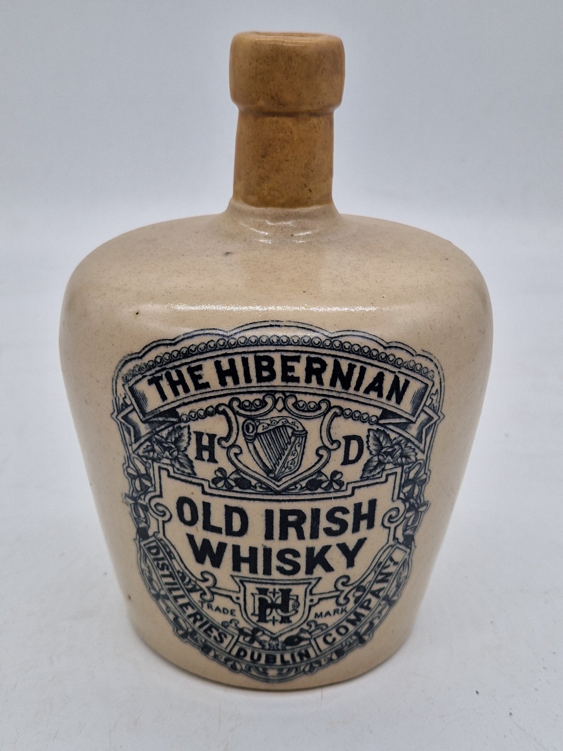 ‘The Hibernian’ Dublin Whisky Flagon [w103]
