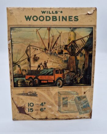Wills’s Woodbines Celluloid Advertisement [w110]