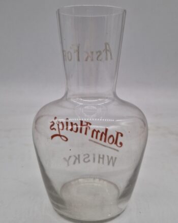 John Haig’s Whisky Glass Carafe [w109]