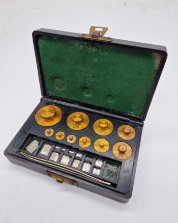 Antique Apothecary Weight Set