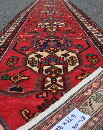 Long Handwoven Persian Hamadan Runner [EC08]