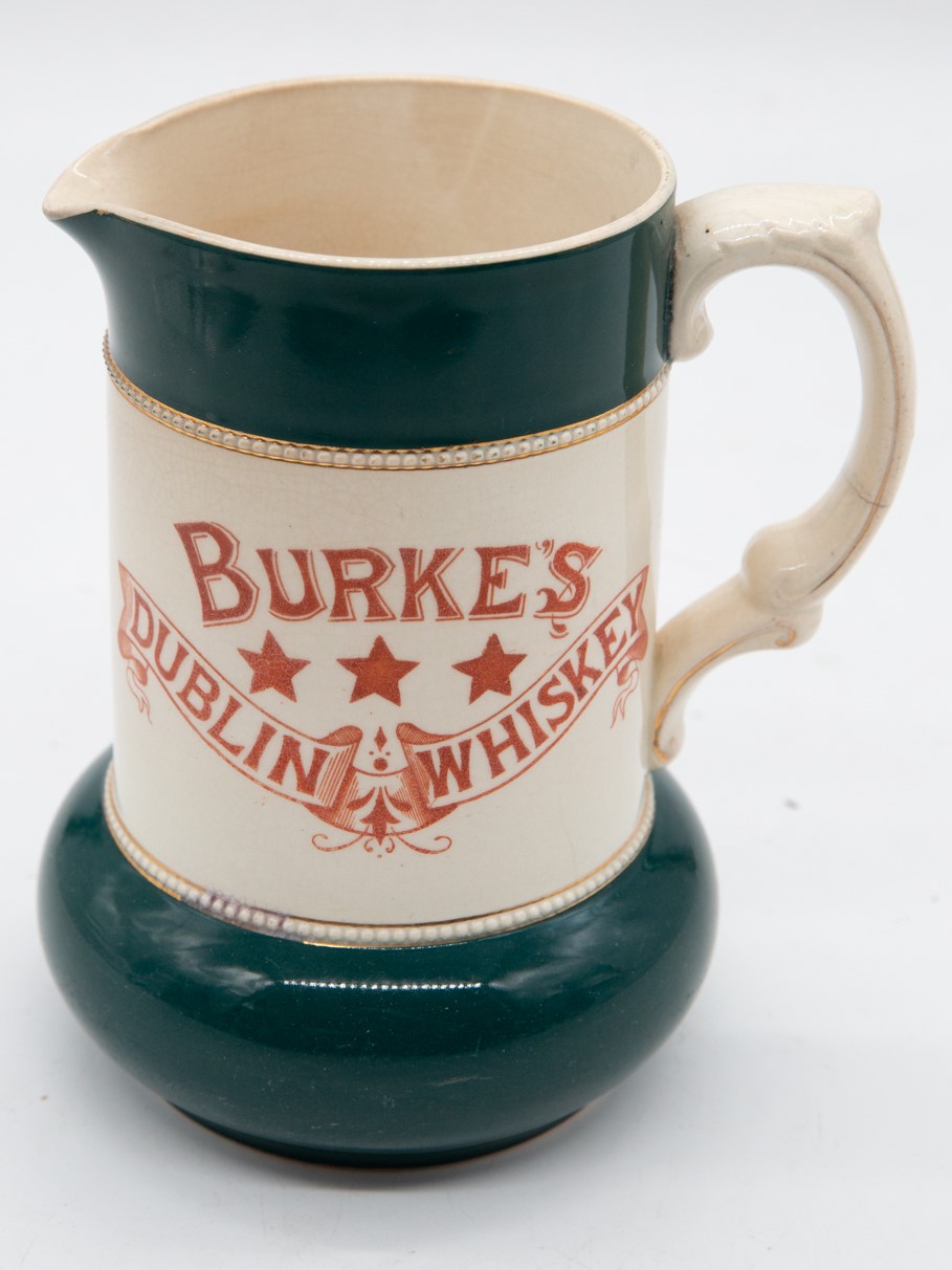 Rare Burke’s Dublin Whiskey Jug [w089]
