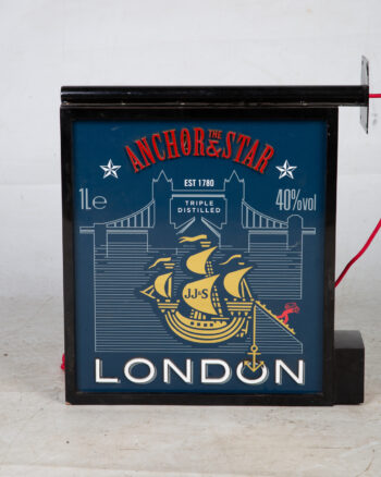 Jameson’s Anchor and Star Whiskey Sign