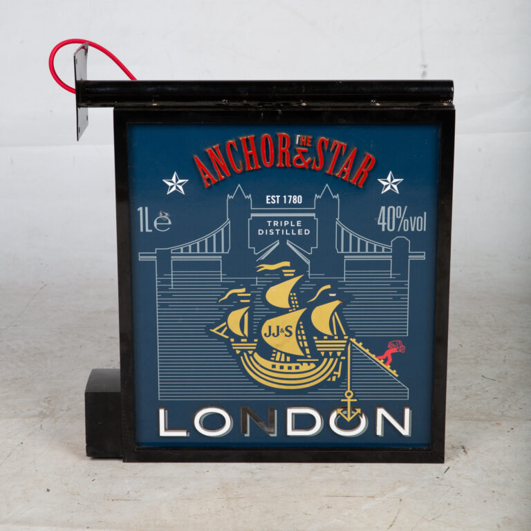 Jameson's Anchor and Star Whiskey Sign