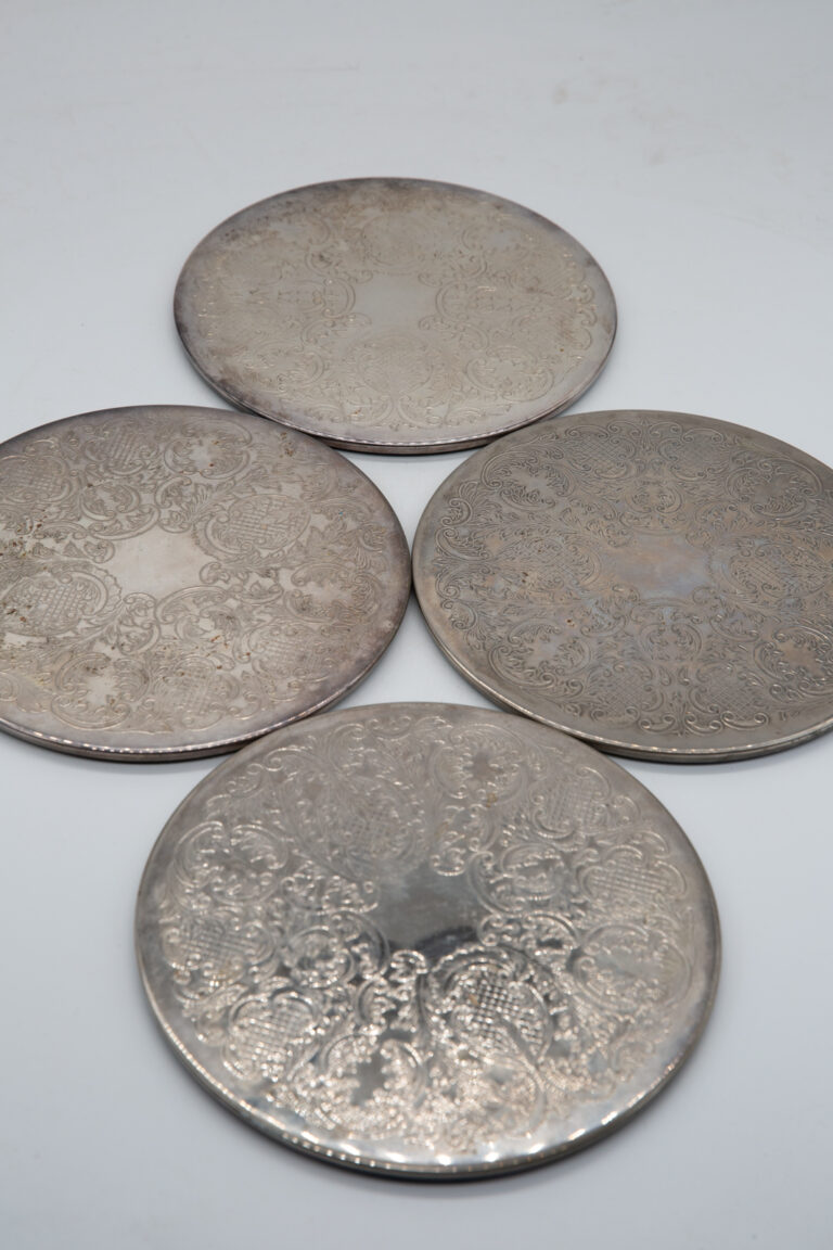 Set of 4 Vintage EPNS Placemats
