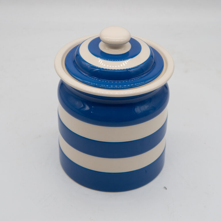 Cornishware Large Plain Storage Jar 168cl