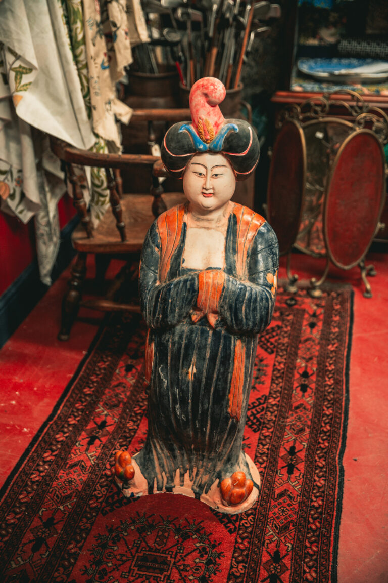 Large Oriental Ceramic Sculpture