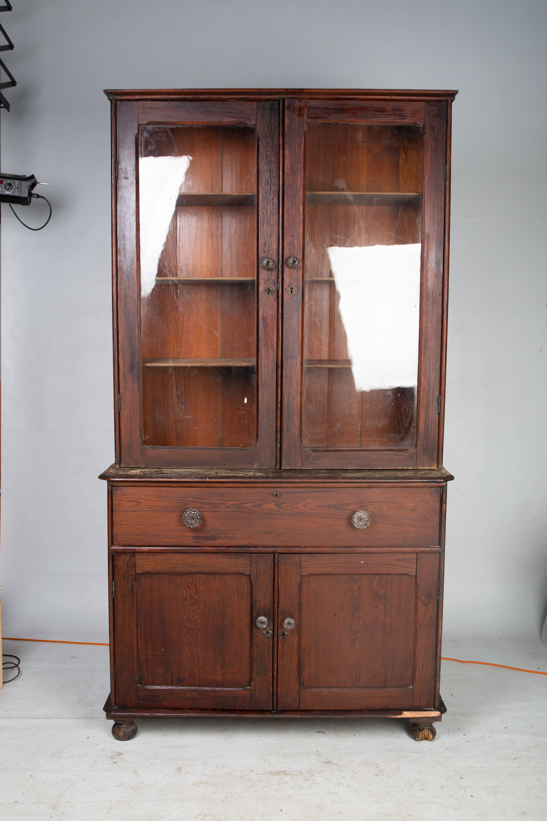 Edwardian Cabinet with Original Knobs