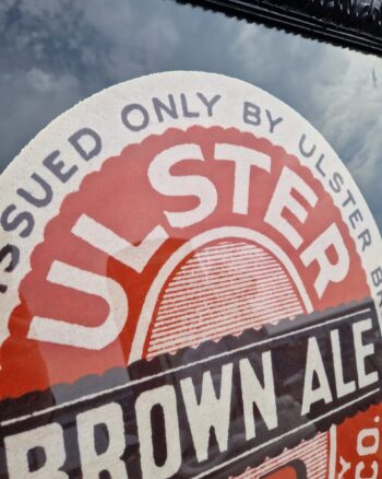 Ulster Brewery Brown Ale Framed Print [w153]