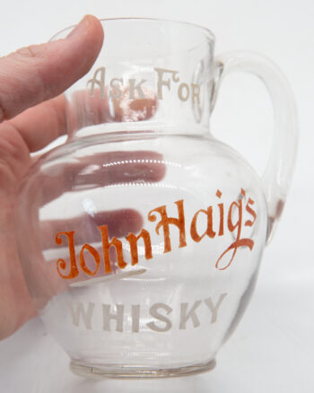 John Haig’s Whisky Glass Jug [w140]
