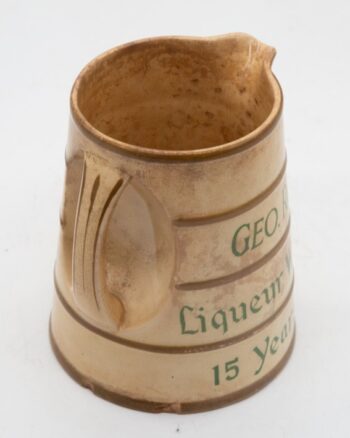 Geo. Roe Liqueur Whiskey Jug [w142]