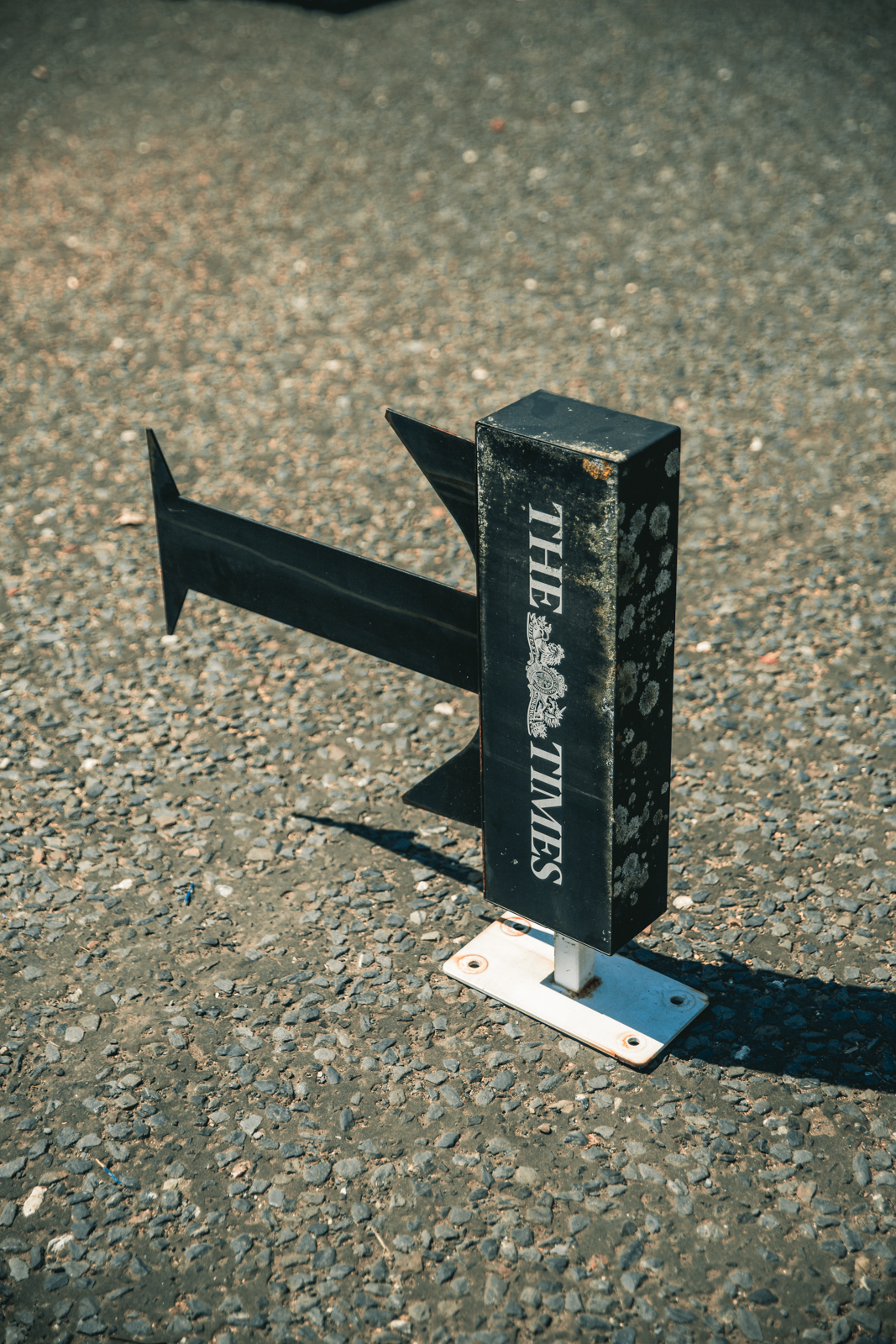 ‘The Times’ Double-sided Sign