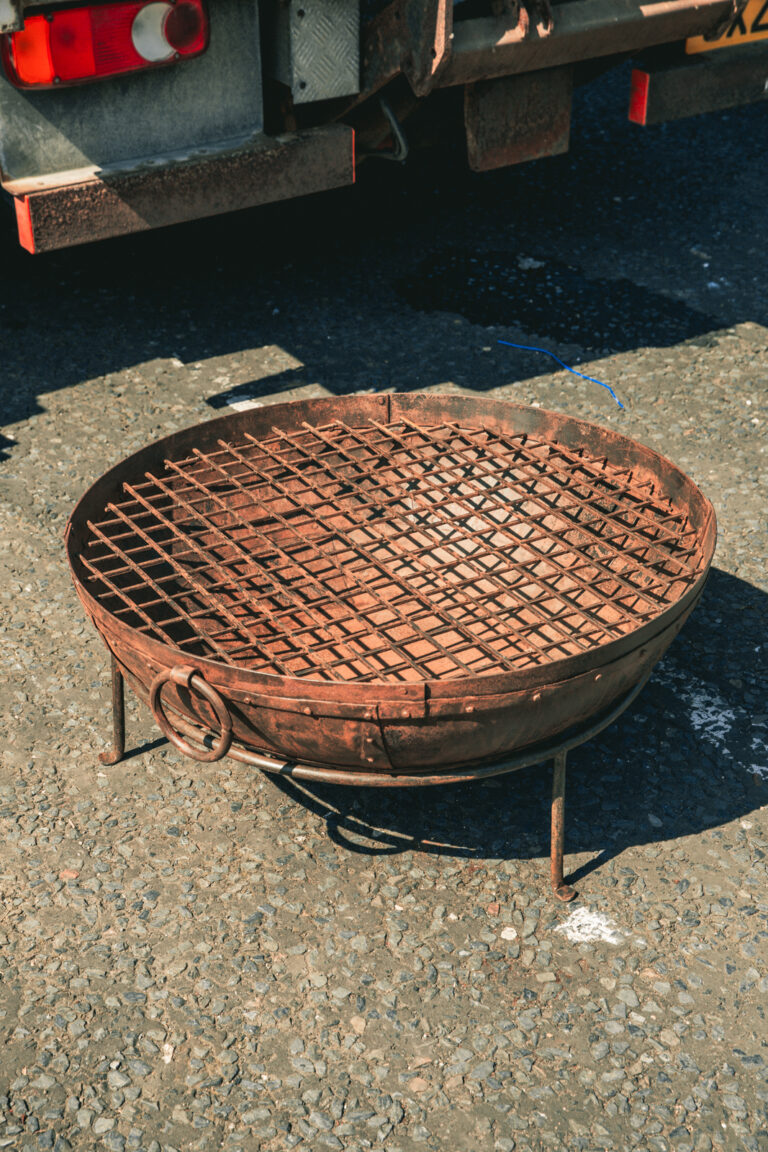 Large Cast Iron Fire Pit
