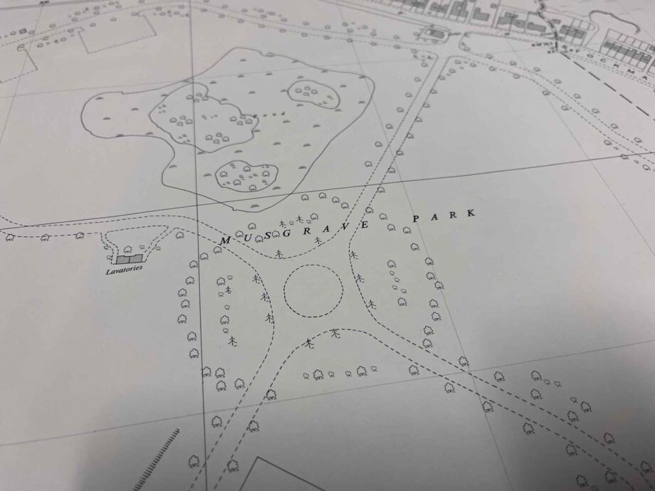 1958 Ordnance Survey Map of Balmoral
