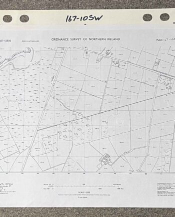 1973 ordnance survey map of ballygowan ward