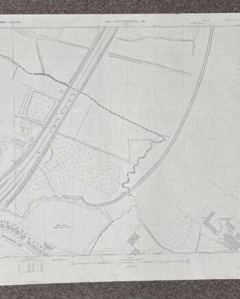 1970 ordnance survey map of balmoral and boucher road