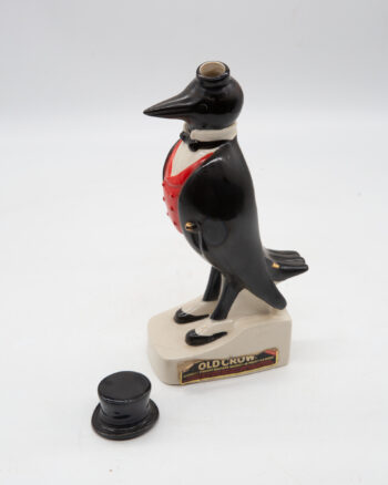 Old Crow Whiskey Decanter [w172]