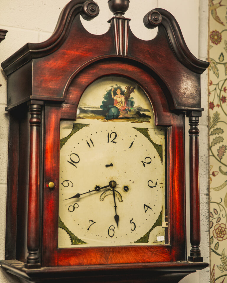c1800 Georgian Mahogany Longcase Clock