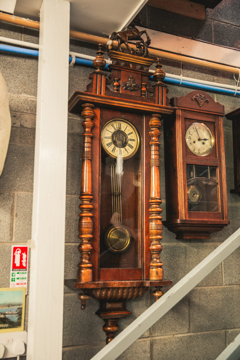 5ft Tall Viennese Clock