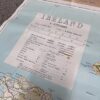 vintage 1980s ordnance survey map of Ireland