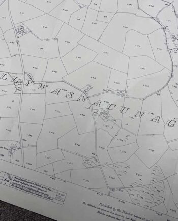 ordnance survey map of ballynahinch