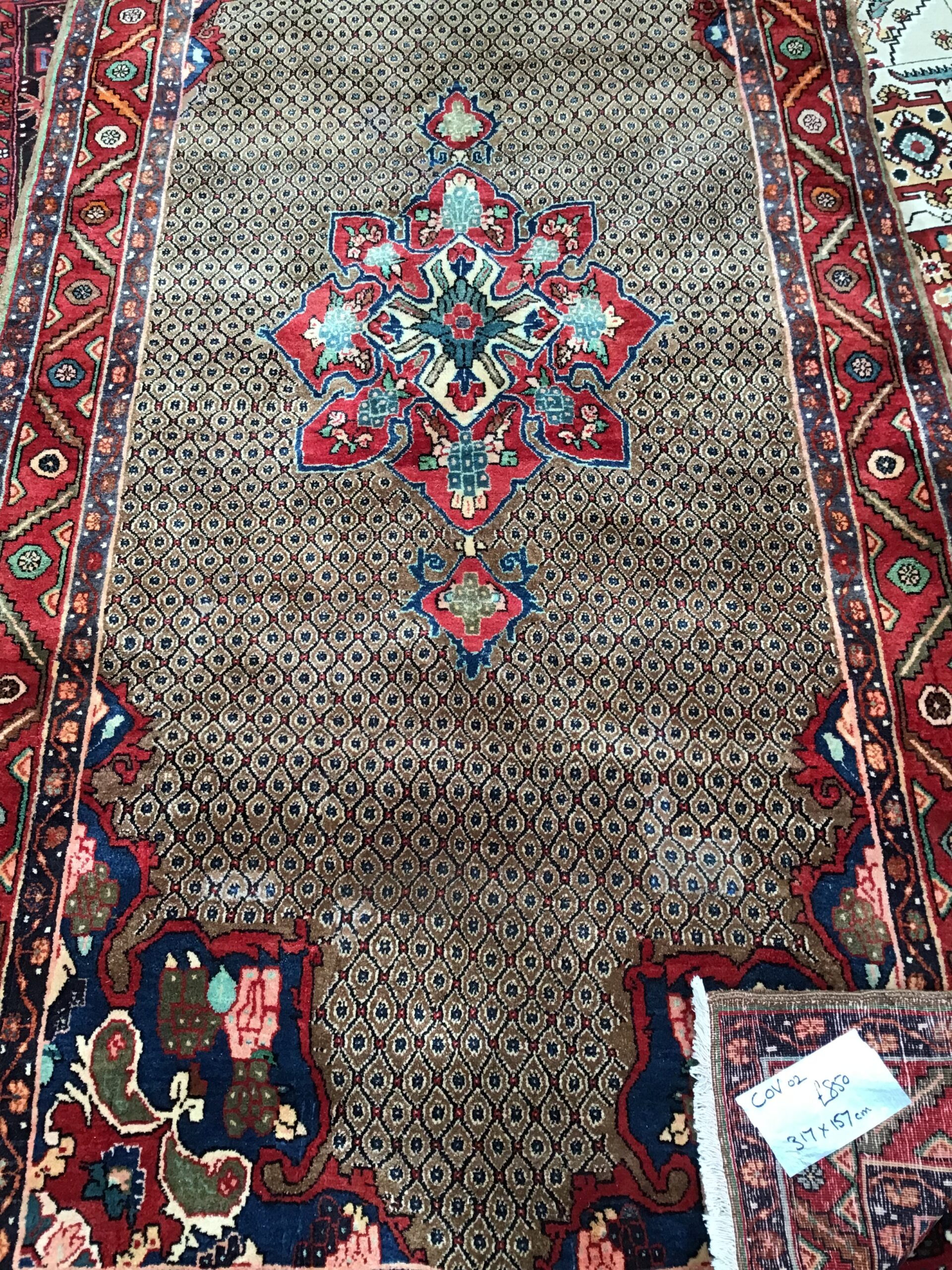 Traditional Persian Koliai Rug [COV02]