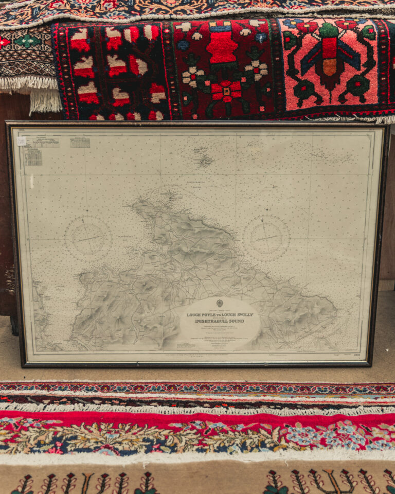 AW029 Map of Lough Foyle & Lough Swilly