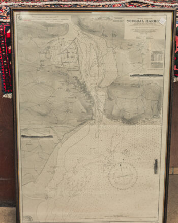 AW026 Framed Map of Youghal Harbour