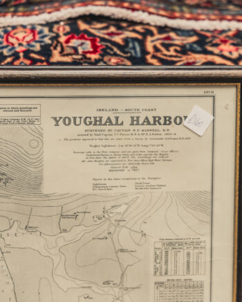 AW026 Framed Map of Youghal Harbour