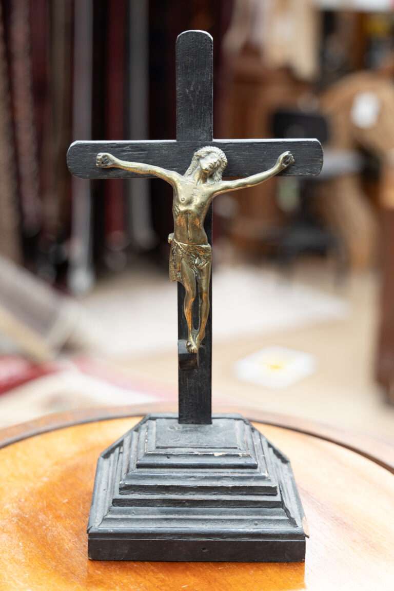 Vintage Black Crucifix