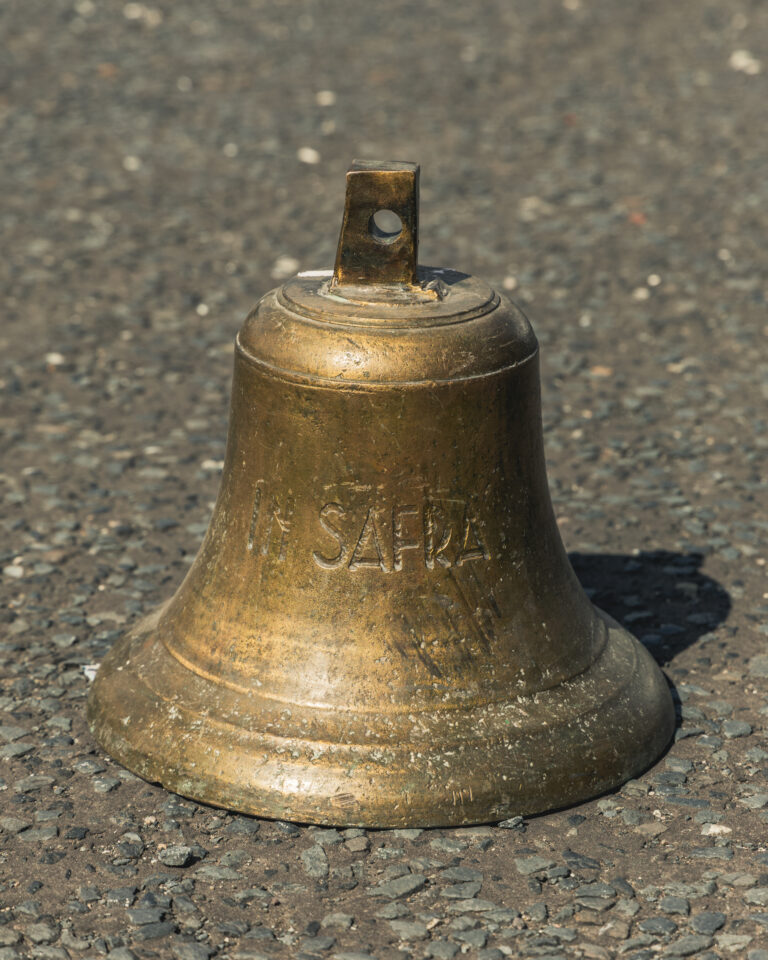 'In Safra' Large Brass Bell