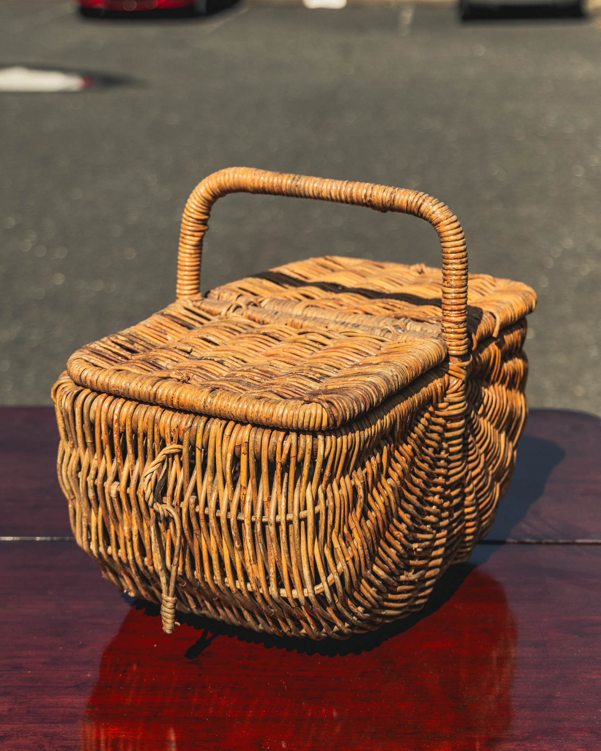 LG007 Wicker Picnic Basket