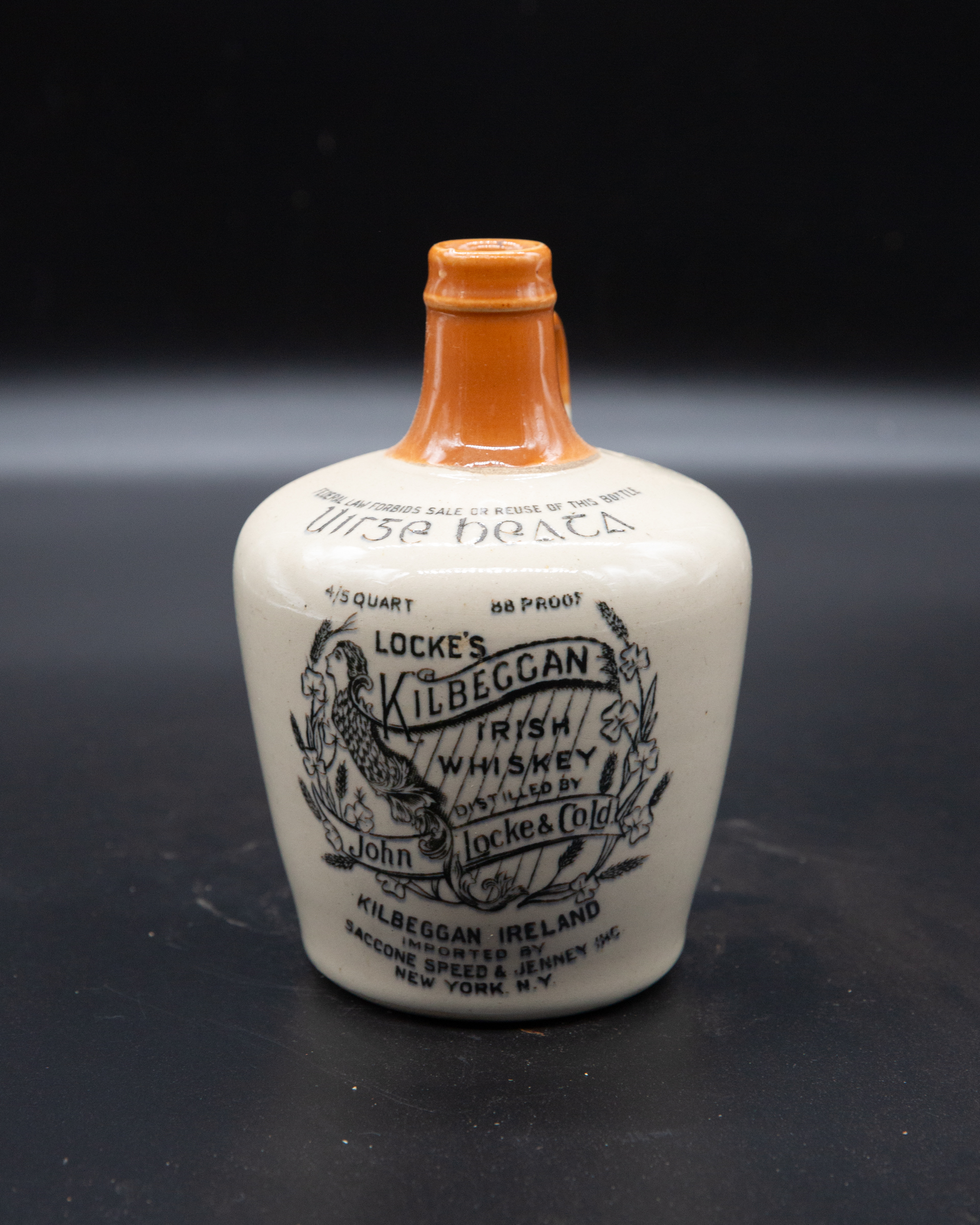 Locke’s Kilbeggan Whiskey Flagon [w183]