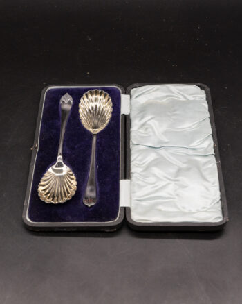SC014 Pair of EPNS Serving Spoons