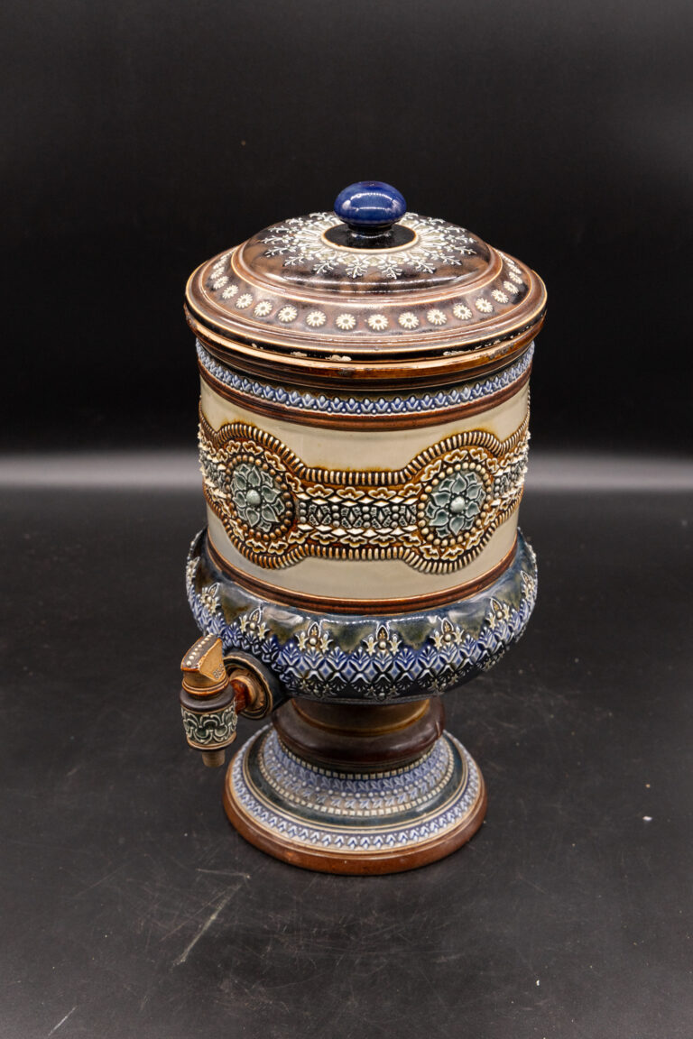 CC026 Victorian Doulton Lambeth Decanter