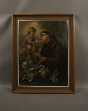 St Anthony and Child Framed