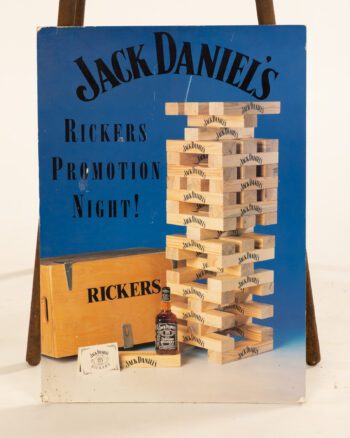 Original Jack Daniel’s Showcard [w721]