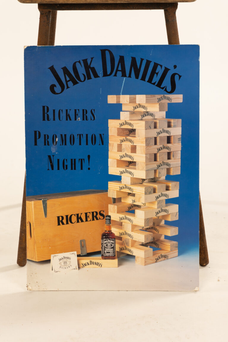 Original Jack Daniel's Showcard [w721]