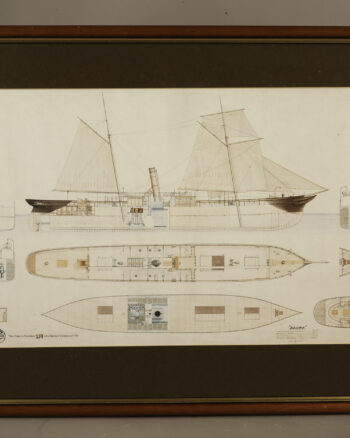 H&W Limited Edition Cross-Section Print of the ‘Douro’