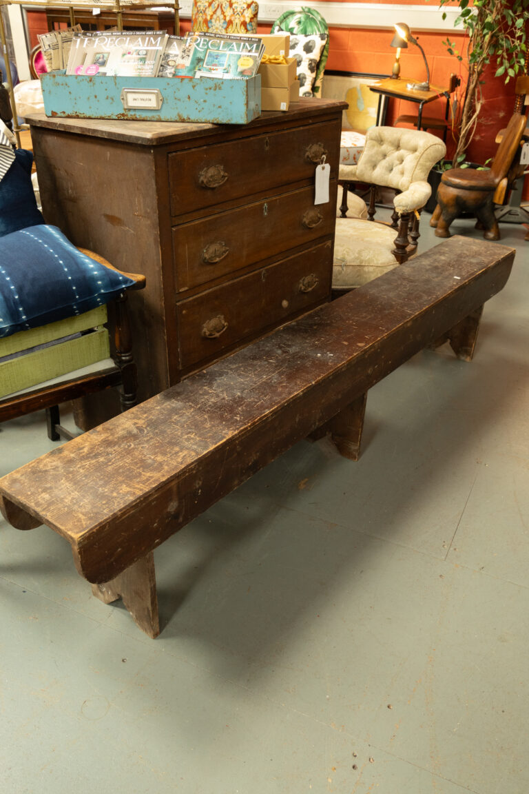 Bushmills Church Hall Wooden Bench