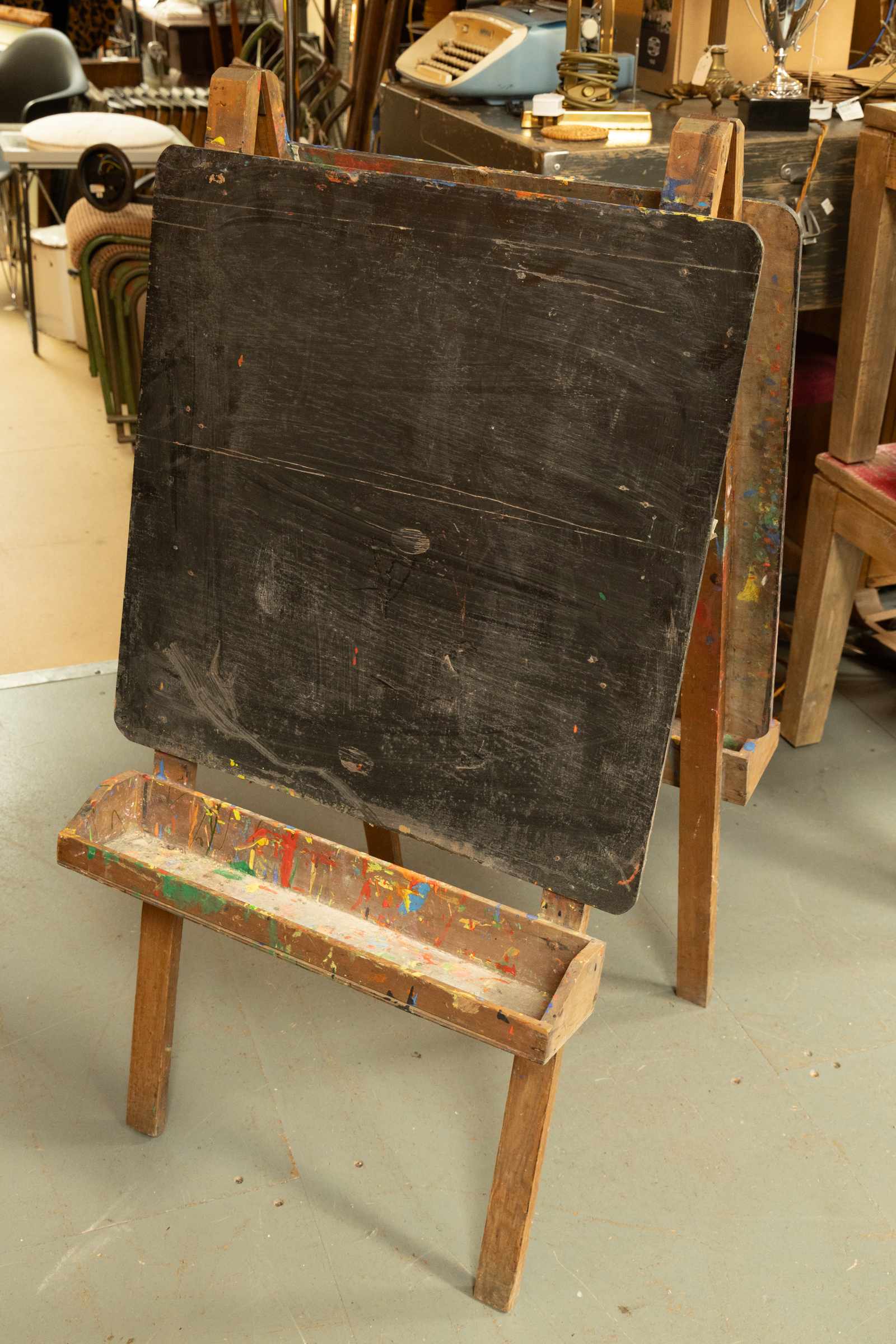 Antique Kids A-Frame Blackboard