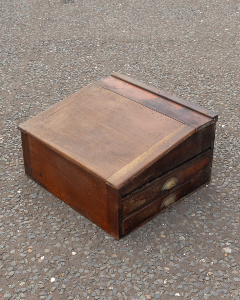 19th Century Mahogany Teller's Desk