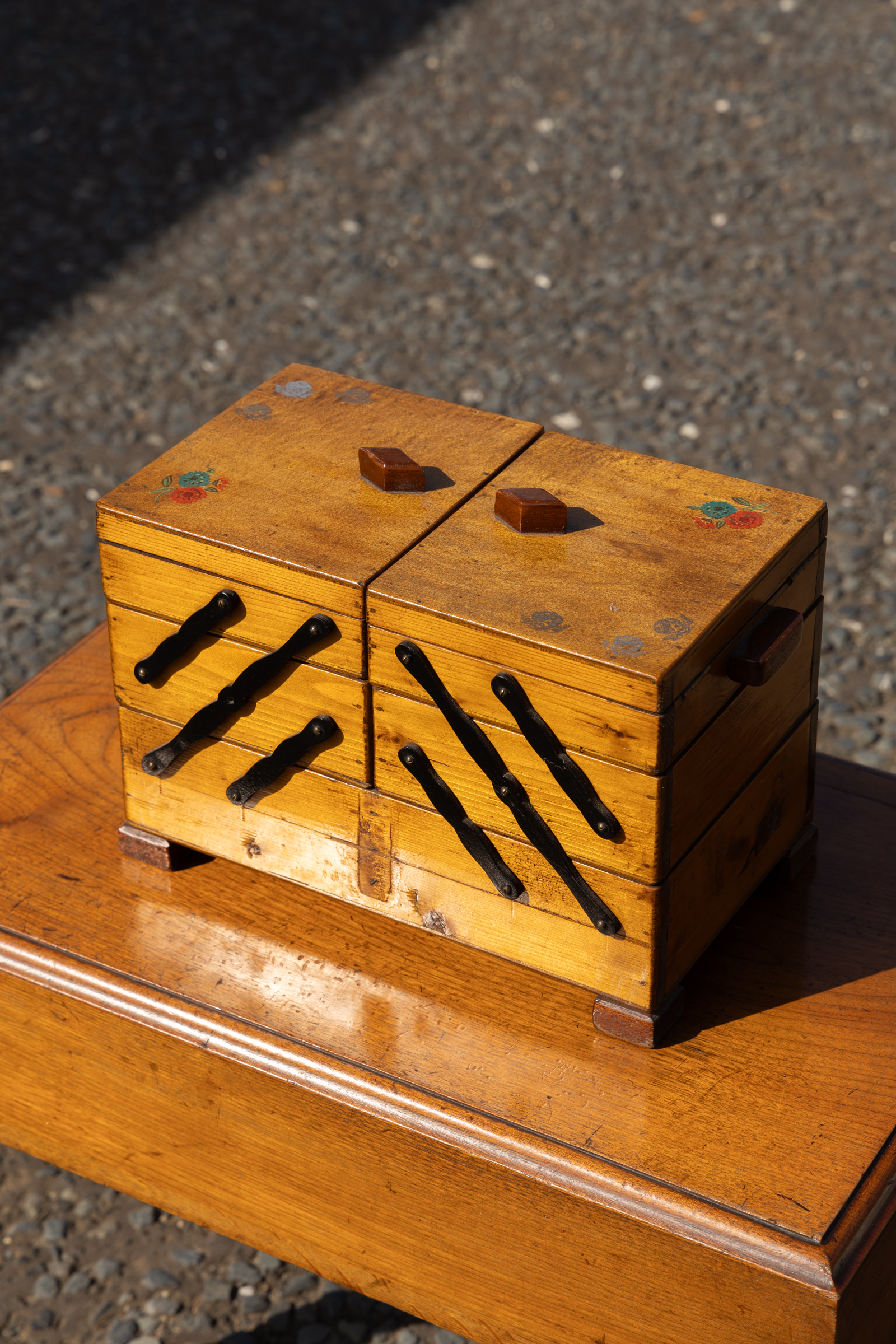 Vintage Fold-out Sewing Box