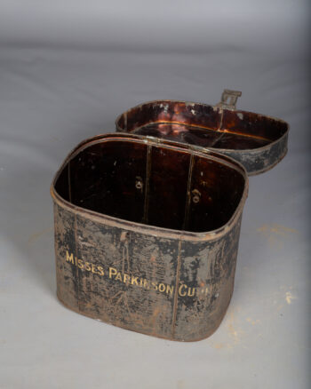 LG010 ‘Misses Parkinson’ Metal Hat Box
