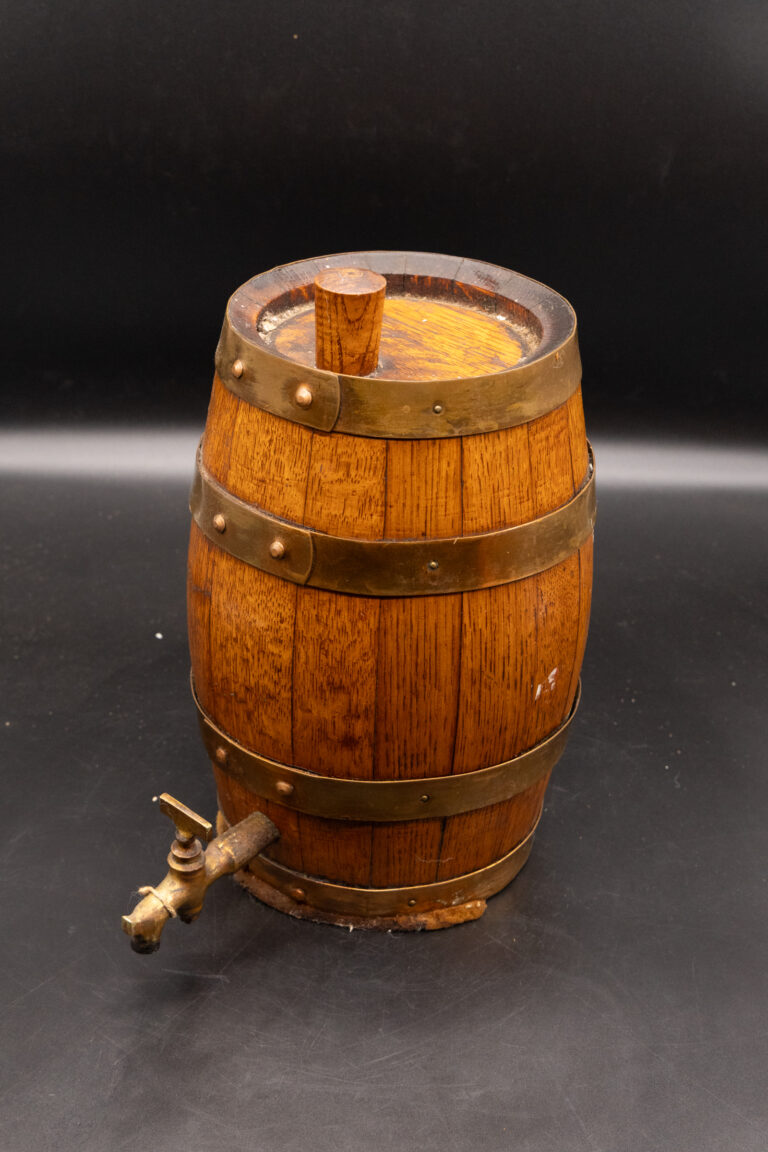 Wooden Barrel Decanter