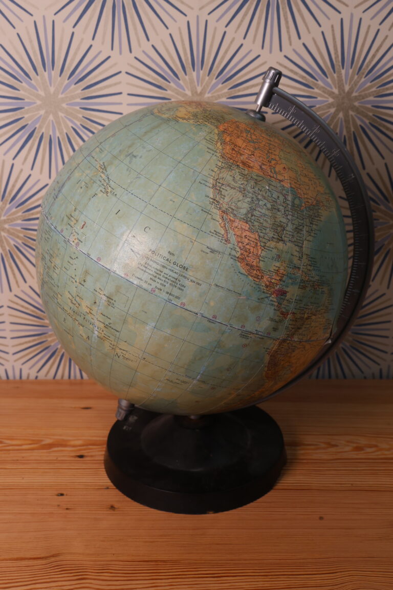 1980s Rath Political Globe
